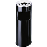 DURABLE papierkorb SAFE, mit Ascher, 17 Liter, schwarz