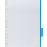 DURABLE sichttafel FUNCTION, din A4, transparent, Tab: blau