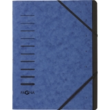 PAGNA ordnungsmappe "Sorting File", 7 Fcher, blau
