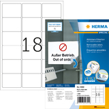 HERMA universal-etiketten SPECIAL, 63,5 x 46,6 mm, weiß