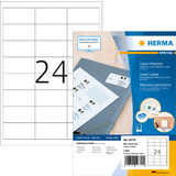 HERMA Inkjet-Etiketten, 66 x 33,8 mm, weiß