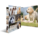 HERMA ringbuch "Animals" - Hunde, din A4, 2-Ring-Mechanik