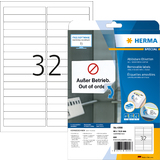 HERMA universal-etiketten SPECIAL, 96 x 16,9 mm, weiß