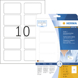 HERMA namens-etiketten SPECIAL, 80 x 50 mm, weiß, trennbar