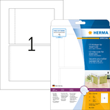 HERMA cd-einleger fr Jewelcase, 151 x 118 mm, wei