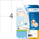 HERMA universal-etiketten PREMIUM, 105 x 148 mm, wei