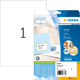 HERMA universal-etiketten PREMIUM, 210 x 297 mm, wei