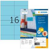 HERMA superprint Etiketten, 105 x 37 mm, ohne Rand, blau