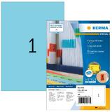 HERMA universal-etiketten SPECIAL, 210 x 297 mm, blau