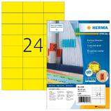 HERMA universal-etiketten SPECIAL, 70 x 37 mm, gelb