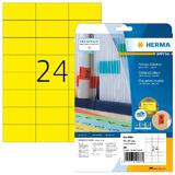 HERMA universal-etiketten SPECIAL, 70 x 37 mm, gelb