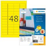 HERMA universal-etiketten SPECIAL, 45,7 x 21,2 mm, gelb
