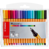 STABILO fineliner point 88 Mini, 18er Kunststoffetui