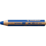STABILO multitalentstift woody 3 in 1, rund, ultramarinblau