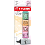 STABILO textmarker BOSS mini Pastellove 2.0, 6er Kartonetui