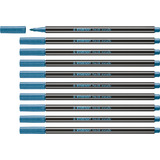 STABILO fasermaler Pen 68 metallic, metallic-blau