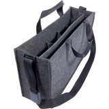 sigel business-filztasche Desk sharing Bag, Gre: L, grau
