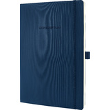 sigel notizbuch Conceptum, din A4, liniert, blau