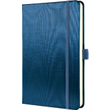 sigel notizbuch Conceptum, din A5, liniert, blau