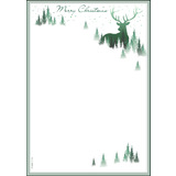 sigel weihnachts-motiv-papier "Christmas Forest", A4