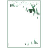 sigel weihnachts-motiv-papier "Christmas Forest", A4