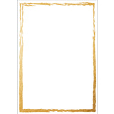 sigel design-papier "Golden frame", din A4, 200 g/qm