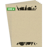 sigel design-papier "Kitchen utensils", din A4, 100 g/qm