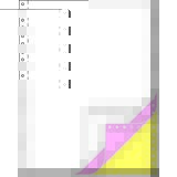 sigel din-computerpapier endlos, 240 mm x 12" (30,48 cm)