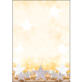 sigel weihnachts-motiv-papier "Glitter Stars", A4, 90 g/qm