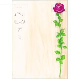 sigel Design-Papier, din A4, 90 g/qm, motiv "Rose Bloom"