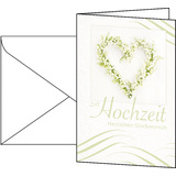 sigel hochzeitskarte "Hochzeit", (B)115 x (H)170 mm
