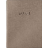 sigel speisekarten-mappe MENU, din A5, beige