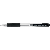 PILOT druckkugelschreiber SUPER grip F, schwarz