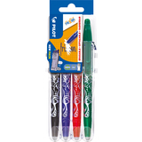 PILOT tintenroller FRIXION ball 07 Set2Go, 4er Etui