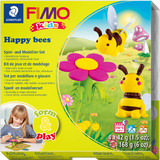 FIMO kids Modellier-Set form & play "Happy bees", level 3