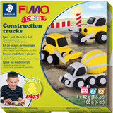 FIMO kids Modellier-Set form & play "Construction trucks"