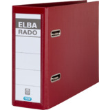 ELBA ordner rado plast - din A5 quer, Rckenbr.: 75 mm, rot