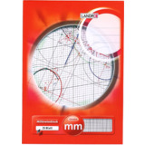 LANDRÉ millimeterpapier-block DIN A4, 25 Blatt, 80 g/qm