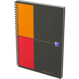 Oxford international Spiral-Notizbuch NOTEBOOK, B5, kariert