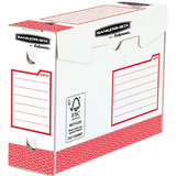 Fellowes bankers BOX basic Archiv-Schachtel heavy Duty, rot