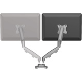 Fellowes doppel-monitorarm-set Eppa, silber