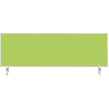 magnetoplan Tischtrennwand VarioPin, 1600 x 800 mm, grün