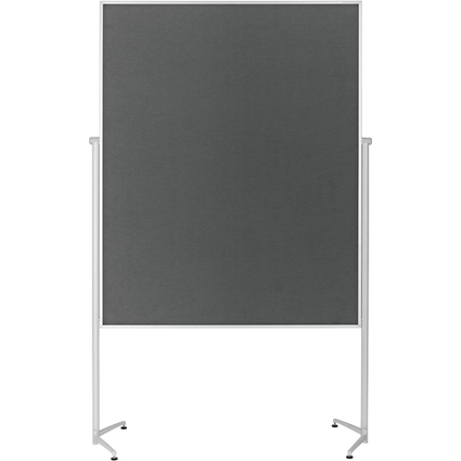 magnetoplan Moderationstafel, (B)1.200 x (H)1.500 mm, grau