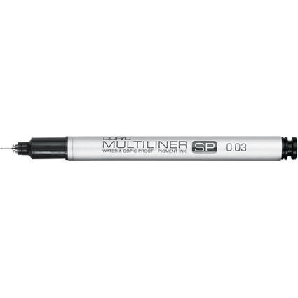 COPIC Fineliner MULTILINER SP, 0,03 mm, schwarz