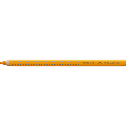 FABER-CASTELL Dreikant-Buntstift Jumbo GRIP, krbisgelb