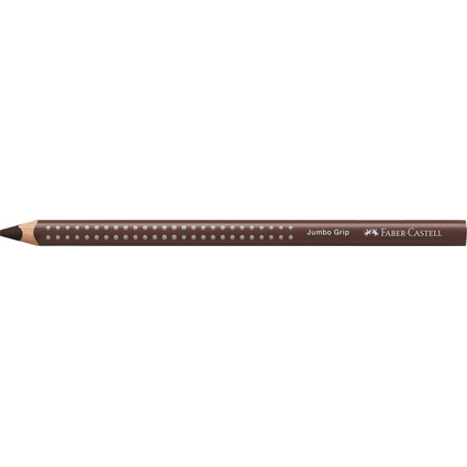 FABER-CASTELL Dreikant-Buntstift Jumbo GRIP, schokobraun