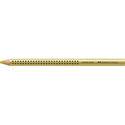 FABER-CASTELL Dreikant-Buntstift Jumbo GRIP, gold