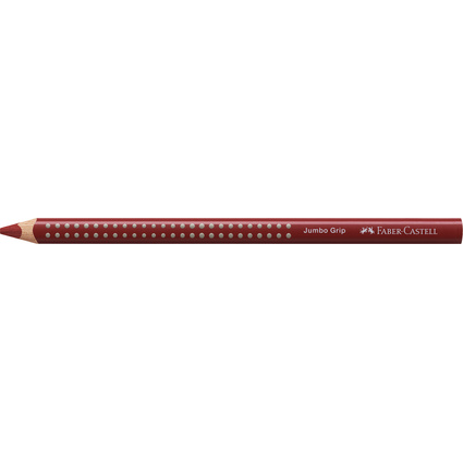 FABER-CASTELL Dreikant-Buntstift Jumbo GRIP, kastanienbraun