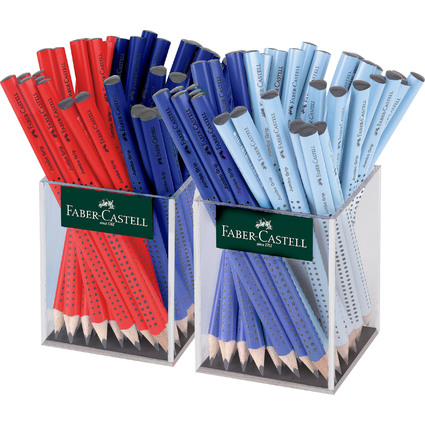 FABER-CASTELL Bleistift Jumbo GRIP, 2er Kcher