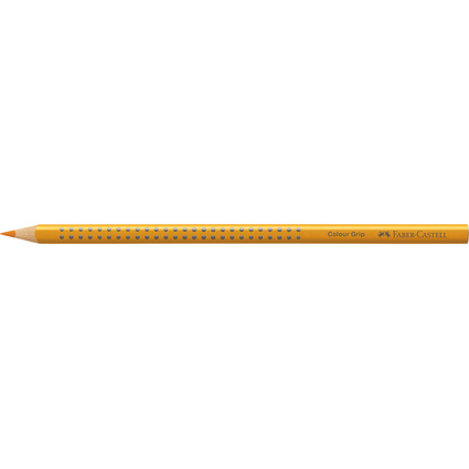 FABER-CASTELL Dreikant-Buntstift Colour GRIP, krbisgelb
